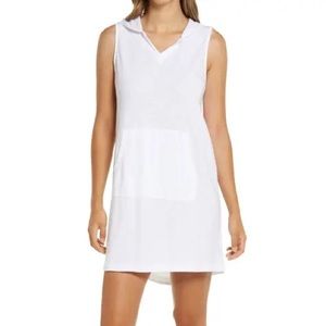 NWT Nordstrom Caslon Hooded Sleeveless Dress with Kangaroo Pocket Size L